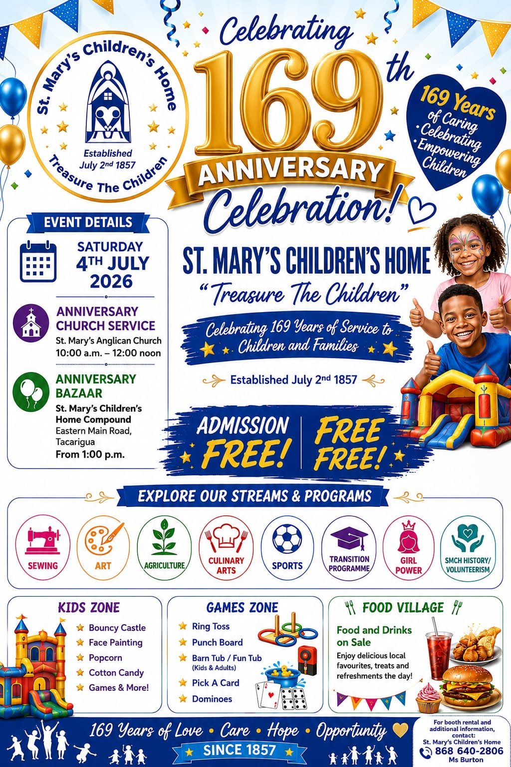 You are currently viewing Celebrating 169th Anniversary Celebration
